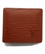 LOUIS VUITTONルイ ヴィトン）の古着「エピ ポルトモネ ポワット」｜ブラウン