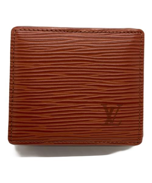 LOUIS VUITTON（ルイ ヴィトン）LOUIS VUITTON (ルイ ヴィトン) エピ ポルトモネ ポワット ブラウンの古着・服飾アイテム