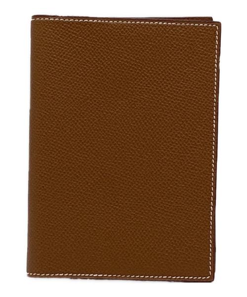 HERMES（エルメス）HERMES (エルメス) 手帳カバー　アジェンダPM ブラウンの古着・服飾アイテム