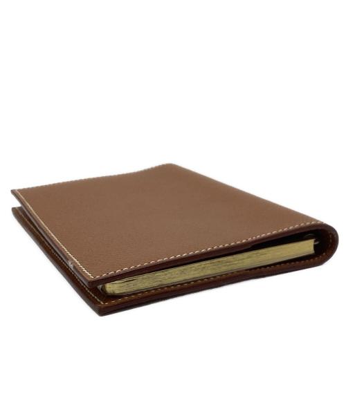 HERMES（エルメス）HERMES (エルメス) 手帳カバー　アジェンダPM ブラウンの古着・服飾アイテム