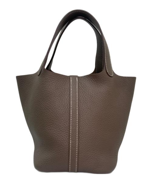 HERMES（エルメス）HERMES (エルメス) ピコタンロックPM エトゥープ サイズ:18/PMの古着・服飾アイテム