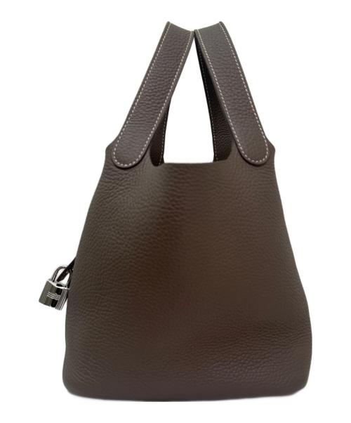 HERMES（エルメス）HERMES (エルメス) ピコタンロックPM エトゥープ サイズ:18/PMの古着・服飾アイテム