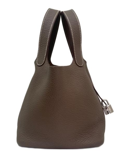 HERMES（エルメス）HERMES (エルメス) ピコタンロックPM エトゥープ サイズ:18/PMの古着・服飾アイテム