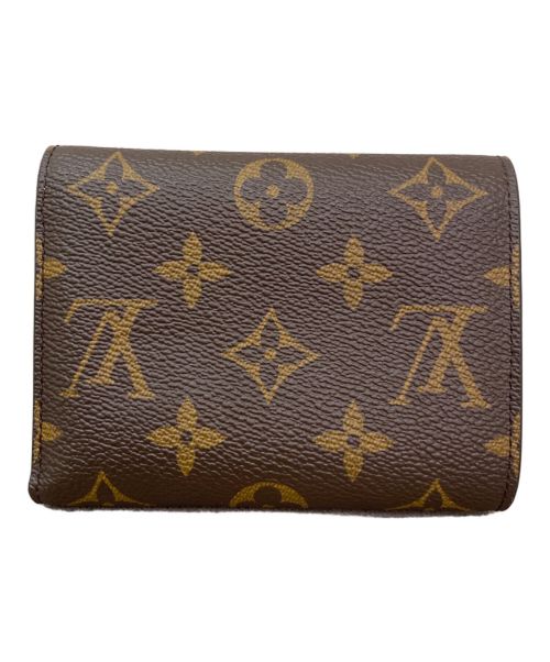 LOUIS VUITTON（ルイ ヴィトン）LOUIS VUITTON (ルイ ヴィトン) ポルトフォイユ・ヴィクトリーヌ ブラウン×ピンクの古着・服飾アイテム