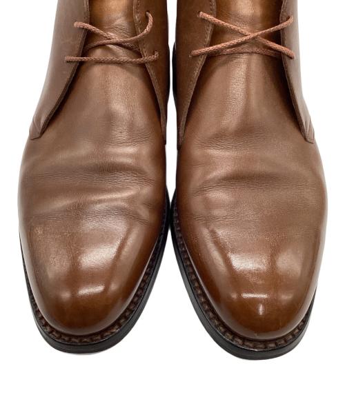 J.M.WESTON（ジェイエムウエストン）J.M.WESTON (ジェイエムウエストン) チャッカーブーツ ブラウン サイズ:7/Ｅの古着・服飾アイテム