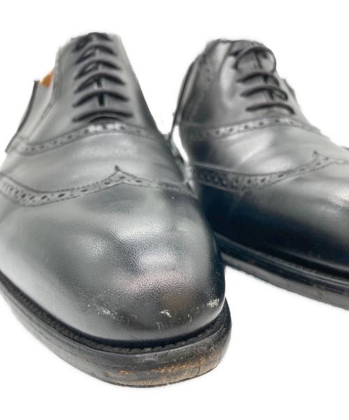 J.M.WESTON（ジェイエムウエストン）J.M.WESTON (ジェイエムウエストン) ウィングチップシューズ ブラック サイズ:8の古着・服飾アイテム