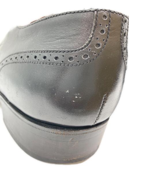 J.M.WESTON（ジェイエムウエストン）J.M.WESTON (ジェイエムウエストン) ウィングチップシューズ ブラック サイズ:8の古着・服飾アイテム