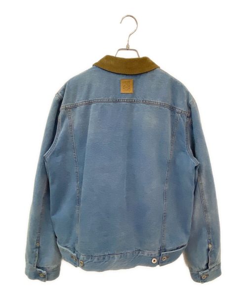 LOEWE（ロエベ）LOEWE (ロエベ) キルティングデニムジャケット インディゴ サイズ:46の古着・服飾アイテム