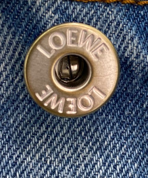 LOEWE（ロエベ）LOEWE (ロエベ) キルティングデニムジャケット インディゴ サイズ:46の古着・服飾アイテム