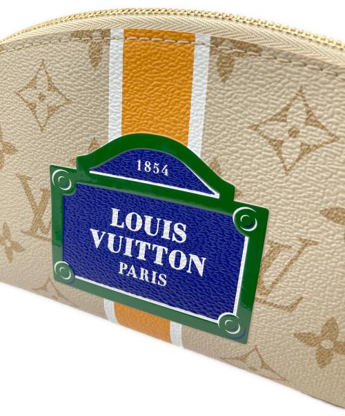 LOUIS VUITTON（ルイ ヴィトン）LOUIS VUITTON (ルイ ヴィトン) LV モノパナムライン 	コスメティックPM ベージュ サイズ:PMの古着・服飾アイテム