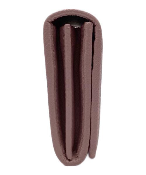 BVLGARI（ブルガリ）BVLGARI (ブルガリ) 長財布 ロゴクリップ ピンクの古着・服飾アイテム