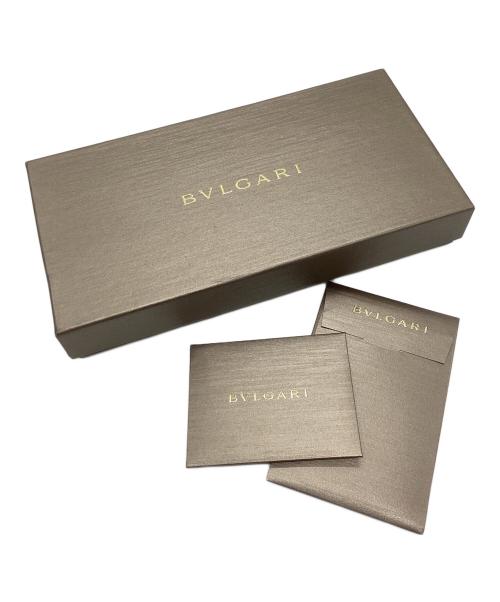 BVLGARI（ブルガリ）BVLGARI (ブルガリ) 長財布 ロゴクリップ ピンクの古着・服飾アイテム