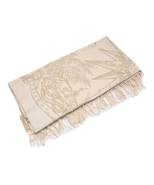 Christian Dior（クリスチャン ディオール）Christian Dior (クリスチャン ディオール) マフラー アイボリー サイズ:-の古着・服飾アイテム