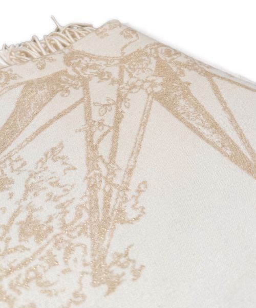 Christian Dior（クリスチャン ディオール）Christian Dior (クリスチャン ディオール) マフラー アイボリー サイズ:-の古着・服飾アイテム