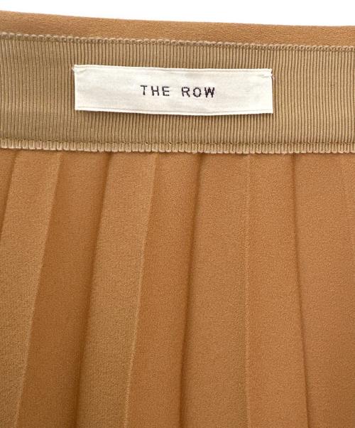 THE ROW（ザ ロウ）THE ROW (ザ ロウ) プリーツロングスカート ライトブラウン サイズ:2の古着・服飾アイテム