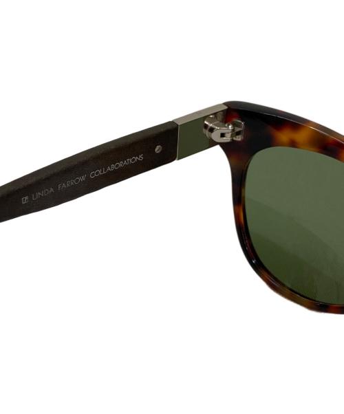 THE ROW（ザ ロウ）THE ROW (ザ ロウ) Linda Farrow (リンダ ファロー) サングラス ブラウン サイズ:52□19-140の古着・服飾アイテム
