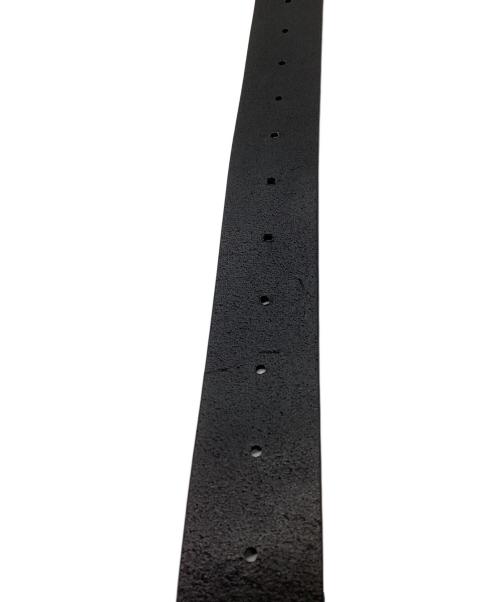 Y. PROJECT（ワイプロジェクト）Y. PROJECT (ワイプロジェクト) レザーベルト ブラックの古着・服飾アイテム