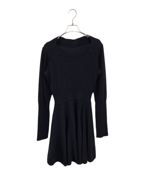 ALAIA（アライア）ALAIA (アライア) ニットワンピース ブラック サイズ:Sの古着・服飾アイテム