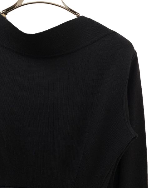 ALAIA（アライア）ALAIA (アライア) ニットワンピース ブラック サイズ:Sの古着・服飾アイテム
