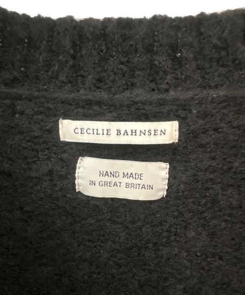 CECILIE BAHNSEN（セシリーバンセン）CECILIE BAHNSEN (セシリーバンセン) ニットカーディガン ブラック サイズ:Sの古着・服飾アイテム