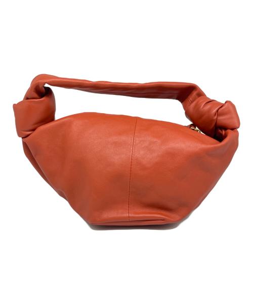 BOTTEGA VENETA（ボッテガベネタ）BOTTEGA VENETA (ボッテガベネタ) ダブルノットミニハンドバッグ ブラウンの古着・服飾アイテム