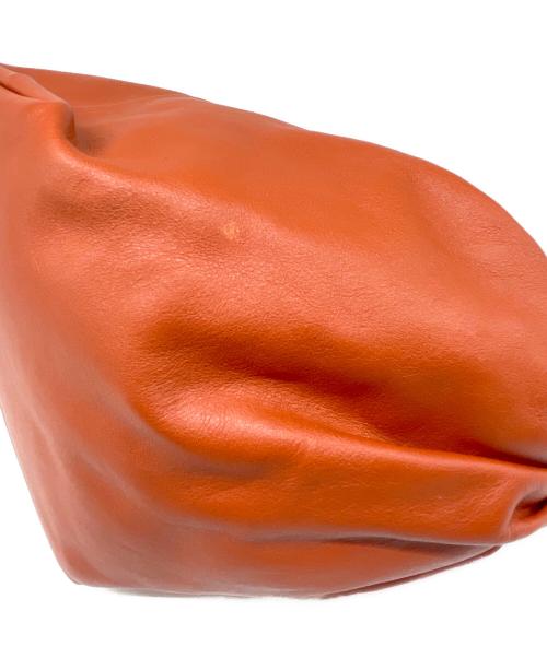 BOTTEGA VENETA（ボッテガベネタ）BOTTEGA VENETA (ボッテガベネタ) ダブルノットミニハンドバッグ ブラウンの古着・服飾アイテム