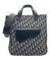 Dior（ディオール）の古着「オブリークサドル 2WAYトートバッグ」｜ネイビー