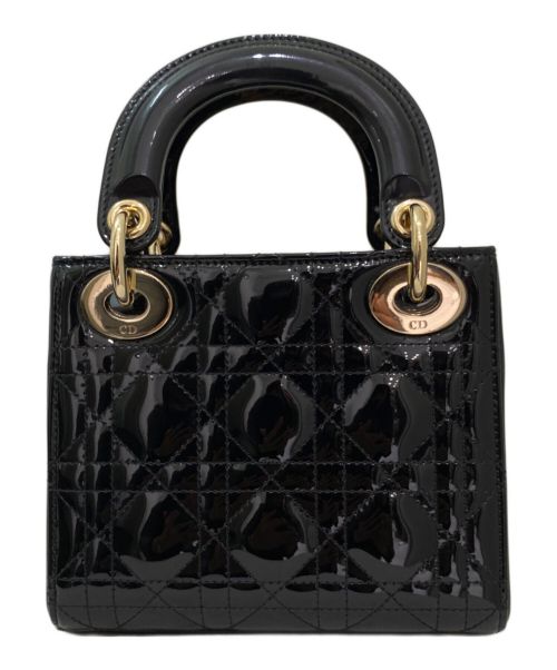Christian Dior（クリスチャン ディオール）Christian Dior (クリスチャン ディオール) Lady Dior バッグ ミニ ブラック サイズ:ミニの古着・服飾アイテム