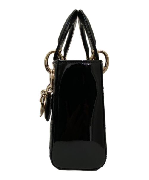 Christian Dior（クリスチャン ディオール）Christian Dior (クリスチャン ディオール) Lady Dior バッグ ミニ ブラック サイズ:ミニの古着・服飾アイテム