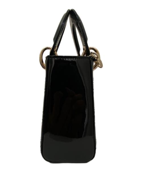 Christian Dior（クリスチャン ディオール）Christian Dior (クリスチャン ディオール) Lady Dior バッグ ミニ ブラック サイズ:ミニの古着・服飾アイテム