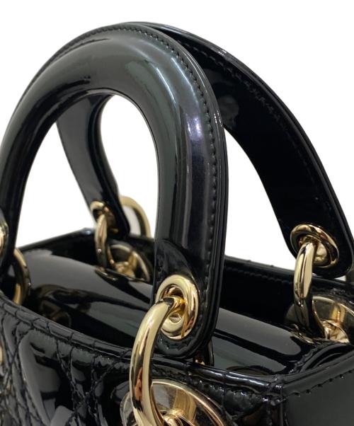 Christian Dior（クリスチャン ディオール）Christian Dior (クリスチャン ディオール) Lady Dior バッグ ミニ ブラック サイズ:ミニの古着・服飾アイテム
