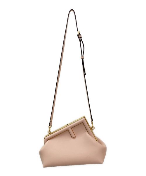 FENDI（フェンディ）FENDI (フェンディ) ファストスモールショルダーバッグ ライトピンク サイズ:スモールの古着・服飾アイテム