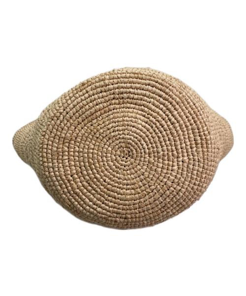 THE ROW（ザ ロウ）THE ROW (ザ ロウ) エミリーラフィアバッグ ベージュの古着・服飾アイテム