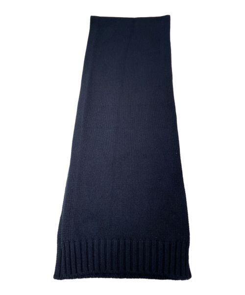 HERMES（エルメス）HERMES (エルメス) マフラー パズル・エケストル ネイビーの古着・服飾アイテム