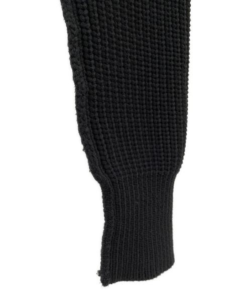 Salvatore Ferragamo（サルヴァトーレ フェラガモ）Salvatore Ferragamo (サルヴァトーレ フェラガモ) ショート丈ニット ブラック サイズ:Sの古着・服飾アイテム