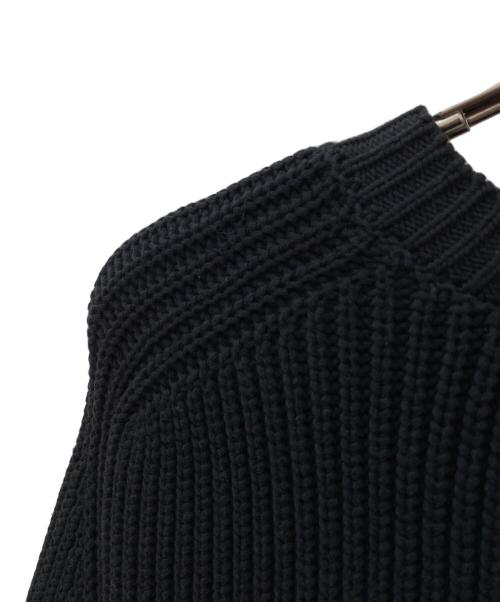 Salvatore Ferragamo（サルヴァトーレ フェラガモ）Salvatore Ferragamo (サルヴァトーレ フェラガモ) ショート丈ニット ブラック サイズ:Sの古着・服飾アイテム