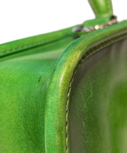 Berluti（ベルルッティ）Berluti (ベルルッティ) アンジュール ガリバー 2WAYハンドバッグ グリーン サイズ:-の古着・服飾アイテム