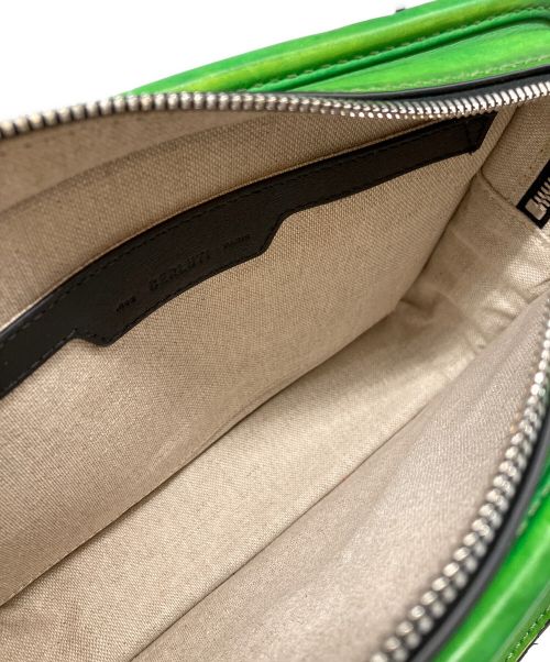 Berluti（ベルルッティ）Berluti (ベルルッティ) アンジュール ガリバー 2WAYハンドバッグ グリーン サイズ:-の古着・服飾アイテム