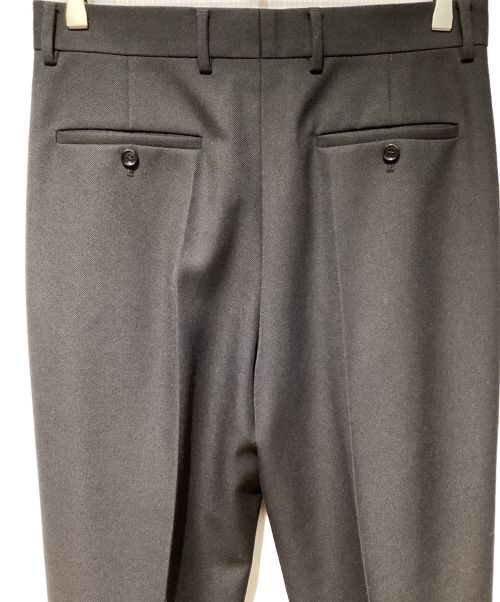 CELINE（セリーヌ）CELINE (セリーヌ) ツータックスラックス ブラック サイズ:48の古着・服飾アイテム