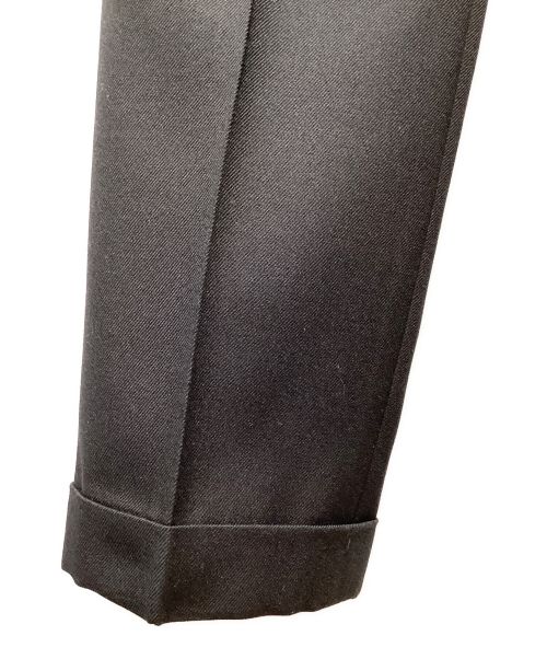 CELINE（セリーヌ）CELINE (セリーヌ) ツータックスラックス ブラック サイズ:48の古着・服飾アイテム