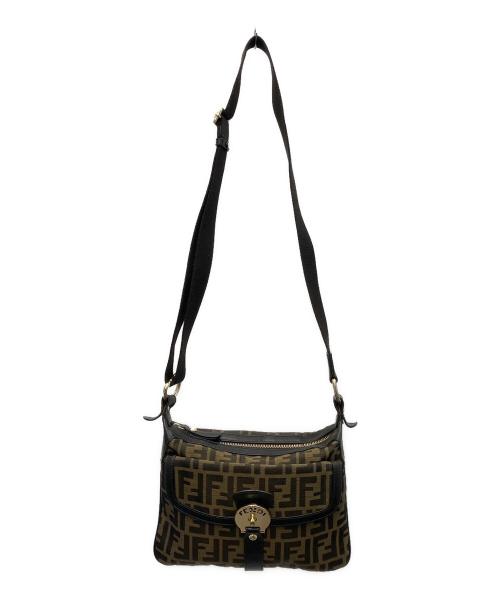 FENDI（フェンディ）FENDI (フェンディ) ショルダーバッグ ブラウンの古着・服飾アイテム