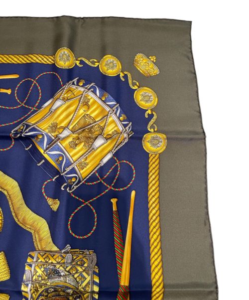 HERMES（エルメス）HERMES (エルメス) カレ90 ネイビー サイズ:90の古着・服飾アイテム