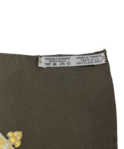 HERMES（エルメス）HERMES (エルメス) カレ90 ネイビー サイズ:90の古着・服飾アイテム