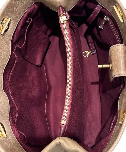 CHANEL（シャネル）CHANEL (シャネル) マトラッセ チェーントートバッグ  グレーの古着・服飾アイテム