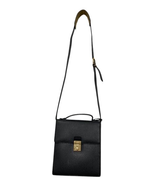 GUCCI（グッチ）GUCCI (グッチ) 2WAYショルダーバッグ ブラックの古着・服飾アイテム