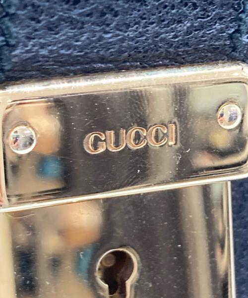 GUCCI（グッチ）GUCCI (グッチ) 2WAYショルダーバッグ ブラックの古着・服飾アイテム