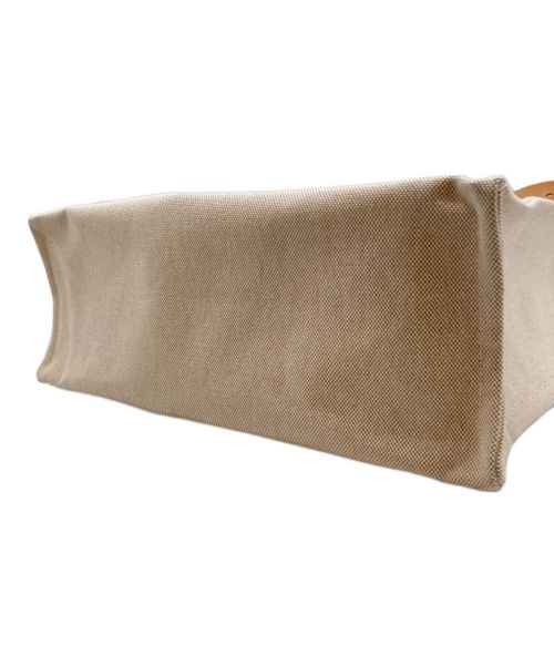 HERMES（エルメス）HERMES (エルメス) エトリヴィエールショッピング/B刻印/トートバッグ ベージュ×ブラウン 未使用品の古着・服飾アイテム