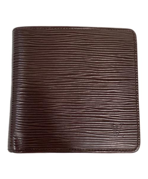 LOUIS VUITTON（ルイ ヴィトン）LOUIS VUITTON (ルイ ヴィトン) ポルトビエカルトクレディモネ 2つ折り財布 ブラウンの古着・服飾アイテム