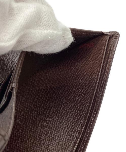 LOUIS VUITTON（ルイ ヴィトン）LOUIS VUITTON (ルイ ヴィトン) ポルトビエカルトクレディモネ 2つ折り財布 ブラウンの古着・服飾アイテム