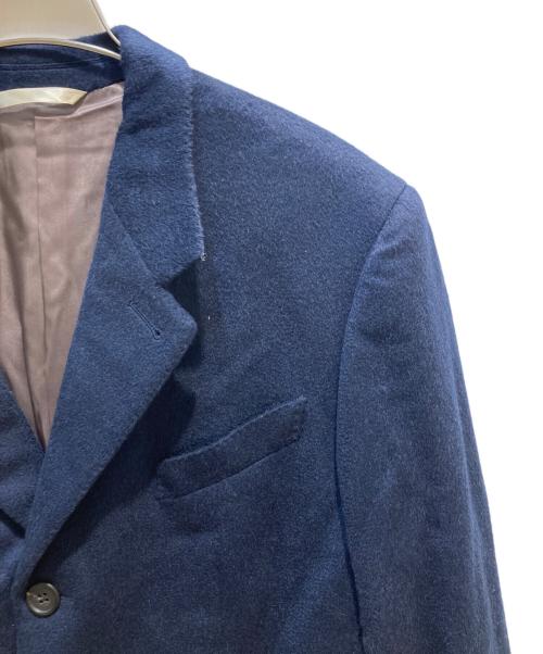 Paul Smith COLLECTION（ポールスミス コレクション）Paul Smith COLLECTION (ポールスミス コレクション) ウールカシミヤチェスターコート ネイビー サイズ:XLの古着・服飾アイテム